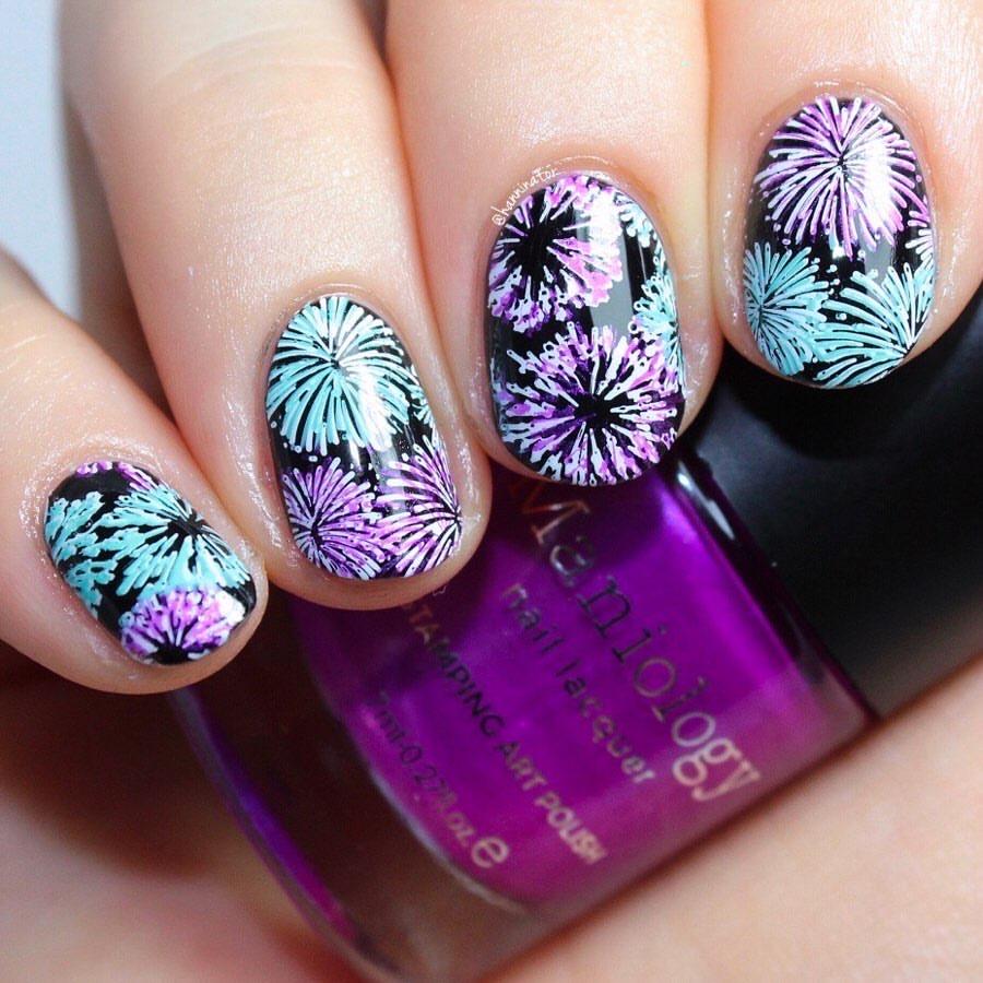 Copycat Claws: Maniology M117 Stamping Plate and Galentine Stamping Polish