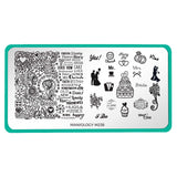 Occasions XL: Wedding Day (m236) - Nail Stamping Plate