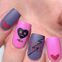 Opposites Attract: Valentine-Themed Nail Stamping Starter Kit