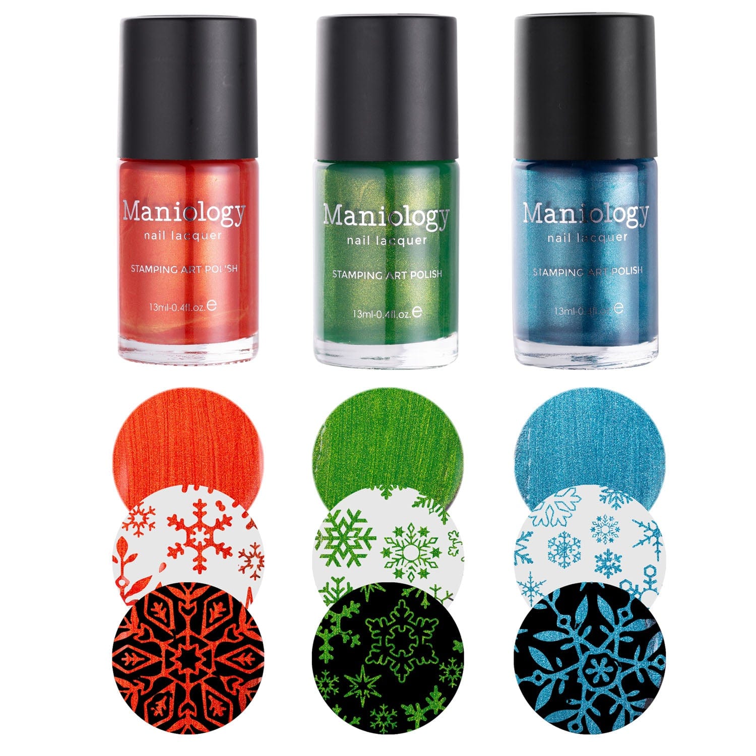 3-Piece Parade Winter Stamping Polish Set | Maniology