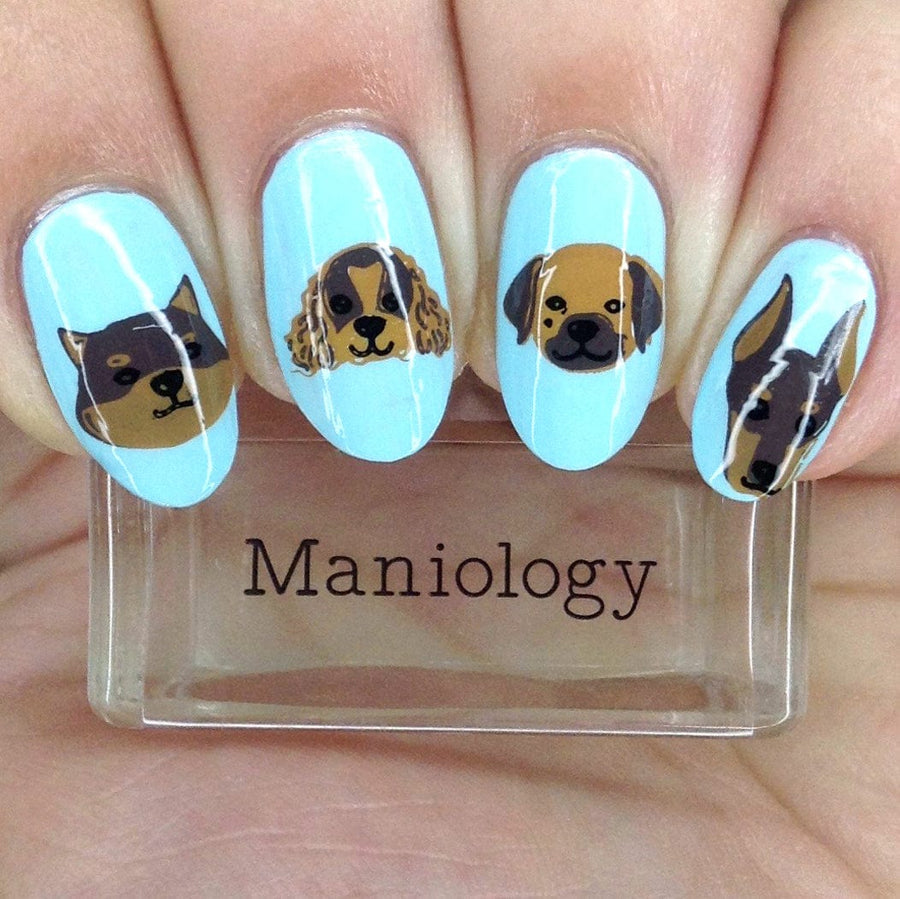 Paw-some Pets (M328) - Nail Stamping Plate