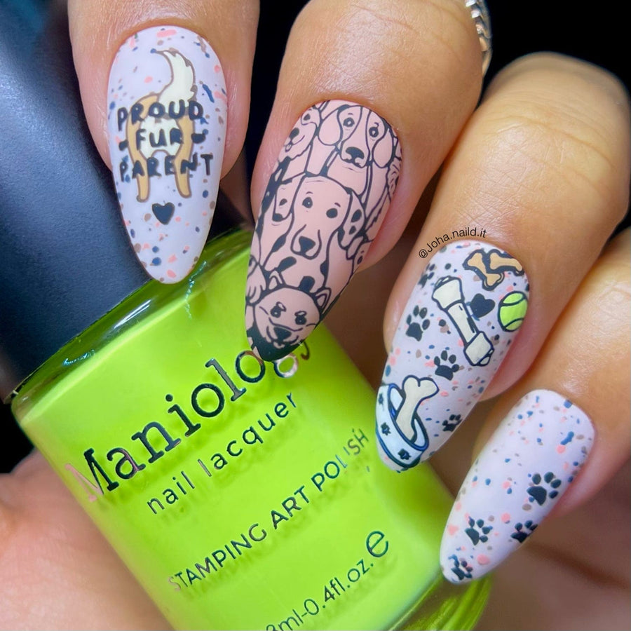Paw-some Pets (M328) - Nail Stamping Plate