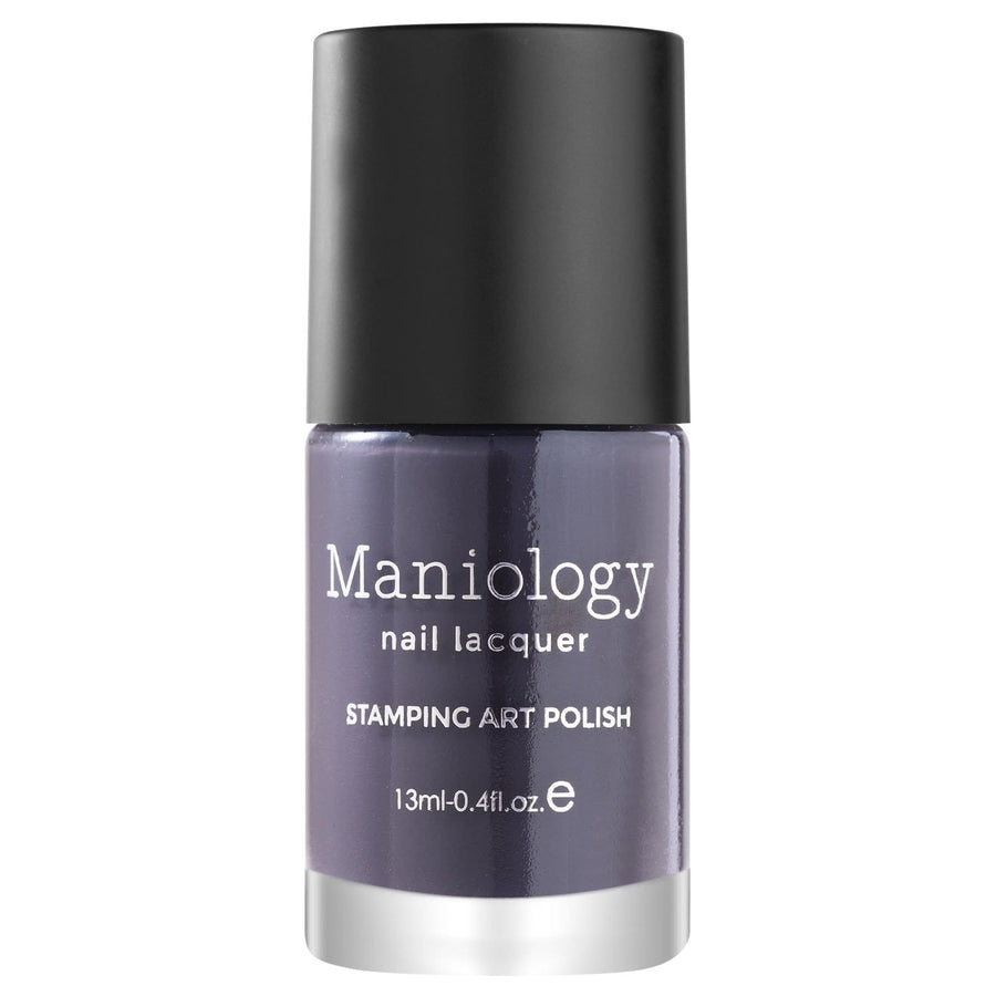A Dark Purple Stamping Polish from the Perennials collection Delirium by Maniology (B233).