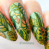 Plant Lover (M305) - Nail Stamping Plate