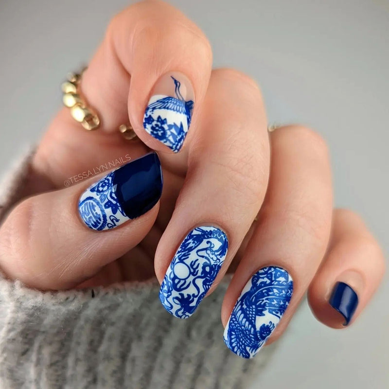 French Ceramic Nail Stamping Plate | Maniology