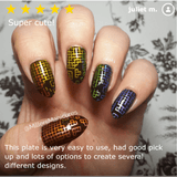 Level Up (m016) - Nail Stamping Plate