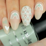 Retro Lover (M330) - Nail Stamping Plate