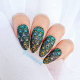 Retro Lover (M330) - Nail Stamping Plate