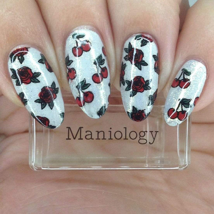Rockabilly (m228) - Nail Stamping Plate