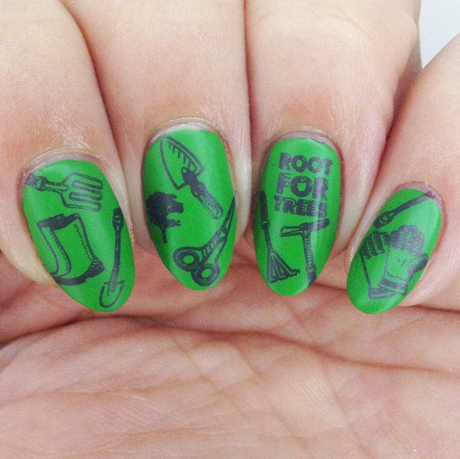 SFAC: One Tree Planted (m294) - Nail Stamping Plate