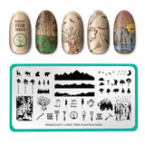 SFAC: One Tree Planted (m294) - Nail Stamping Plate