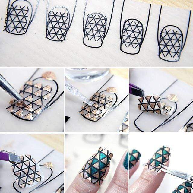 DIY silicone nail mat  Diy stamp, Diy nails, Nail polish art