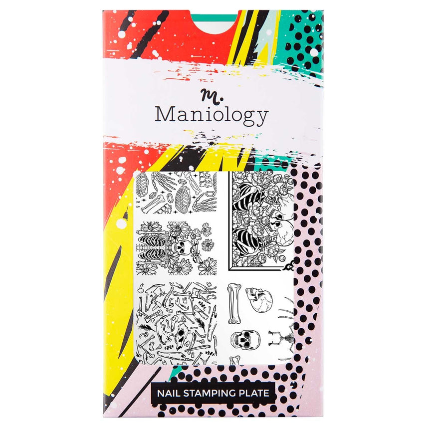 Skeletons in the Closet (M314) - Nail Stamping Plate