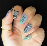 Skeletons in the Closet (M314) - Nail Stamping Plate