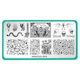 Skeletons in the Closet (M314) - Nail Stamping Plate