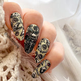 Skeletons in the Closet (M314) - Nail Stamping Plate