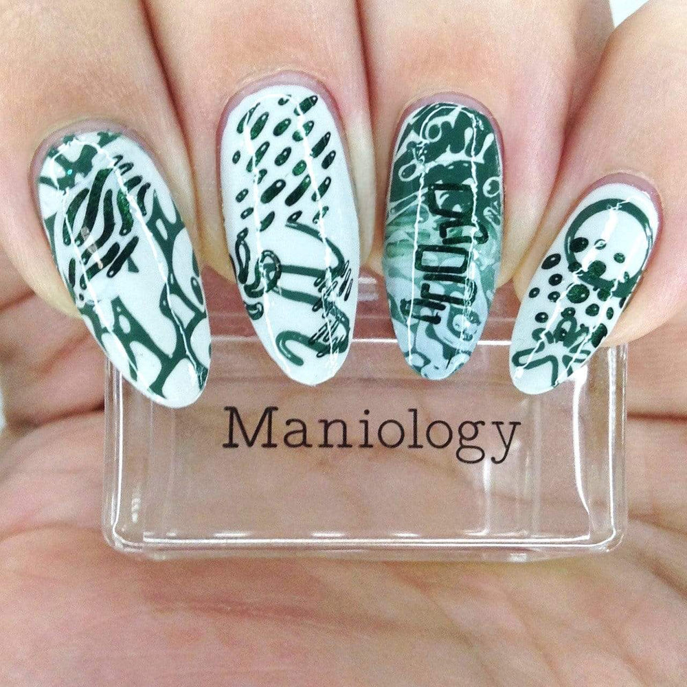 Special FX: Blips & Blobs (m259) - Nail Stamping Plate