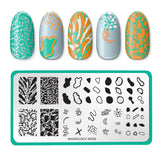 Special FX: Blips & Blobs (m259) - Nail Stamping Plate