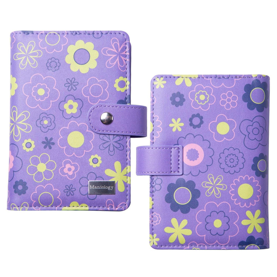 Limited Edition Retro Flowers Mini Stamping Plate Organizer Holder