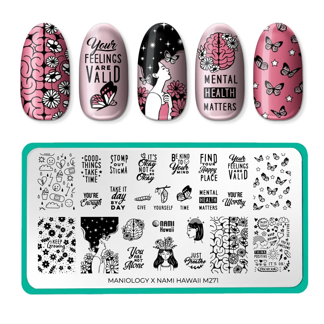 National Alliance on Mental Illness SFAC Nail Plate | Maniology