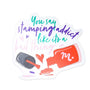 Stamping Maniology - 6pc Vinyl Branded Stickers Set - Creativity Sparks