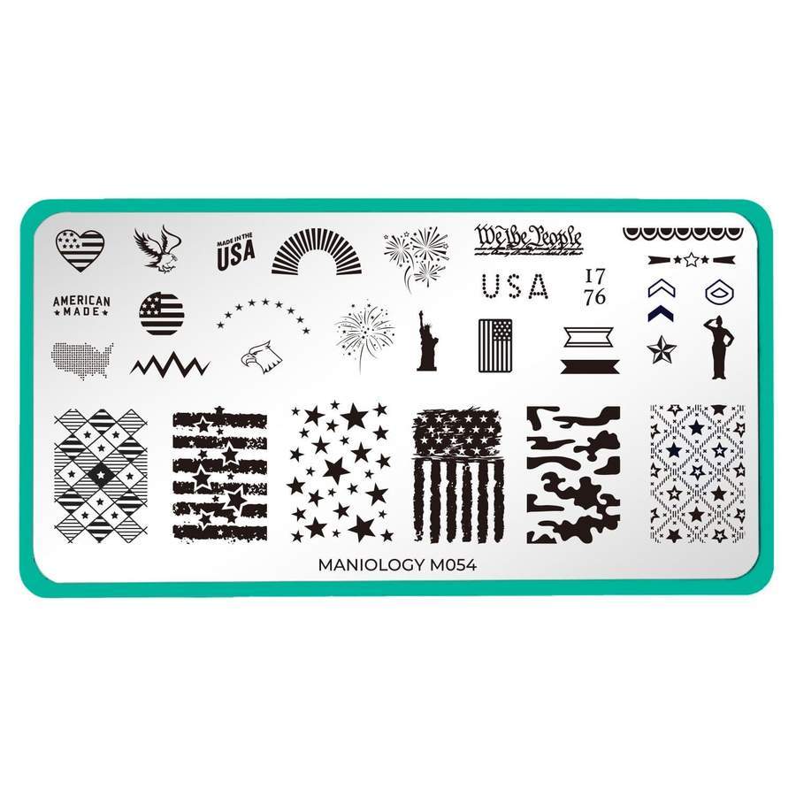 Stars & Stripes: Americana Style Nail Stamping Bundle