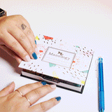 50 sheets Sticky Stamping Station all-in-one nail art planner.