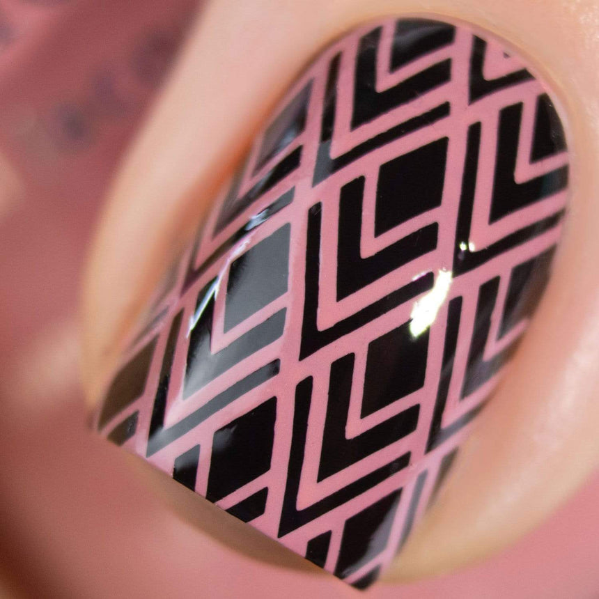 Cinnablush (B313) Blush Pink Stamping Polish