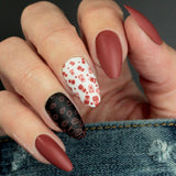 Sugar + Spice: Nutmeg (B352) - Clay Red-Orange Stamping Polish