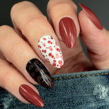 Sugar + Spice: Nutmeg (B352) - Clay Red-Orange Stamping Polish