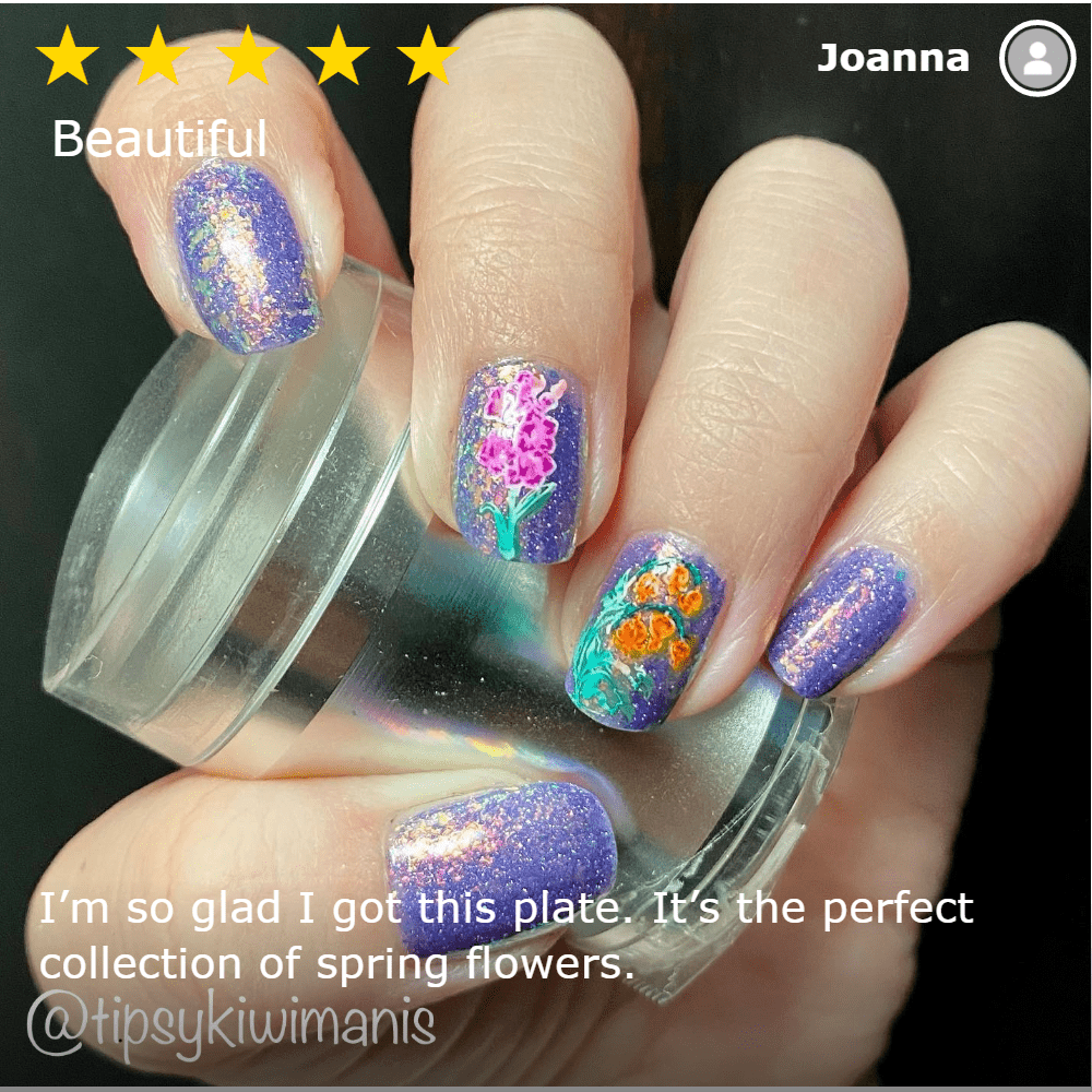 Sunshine Terrace (m178) - Nail Stamping Plate