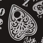 A nail stamping plate with Ouija inspired designs by Maniology (m071).