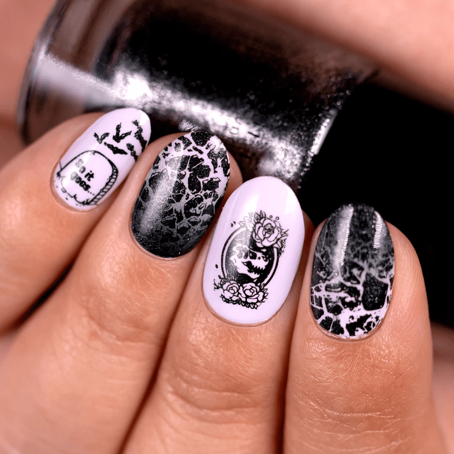 Funhouse (M409) - Nail Stamping Plate – Maniology