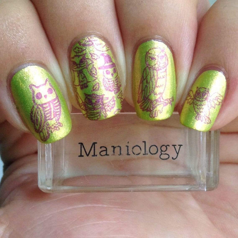 Black Magick Holographic Nail Stamping Polish | Maniology