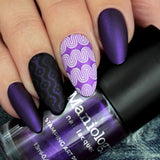 Ultra Violet (B253) - Pearl Purple Stamping Polish