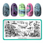 Under the Sea: Dive In (m146) - Nail Stamping Plate