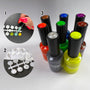 ﻿﻿White Self-Adhesive Nail Polish Swatch Dots - Set of 120