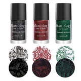 Wicked: 3-Piece Sand Stamping Polish Set