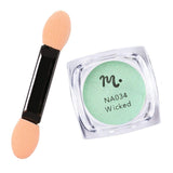 Wicked (NA034) - White/Green Iridescent Powder