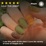 Wild Heart: Casablanca (m015) - Nail Stamping Plate