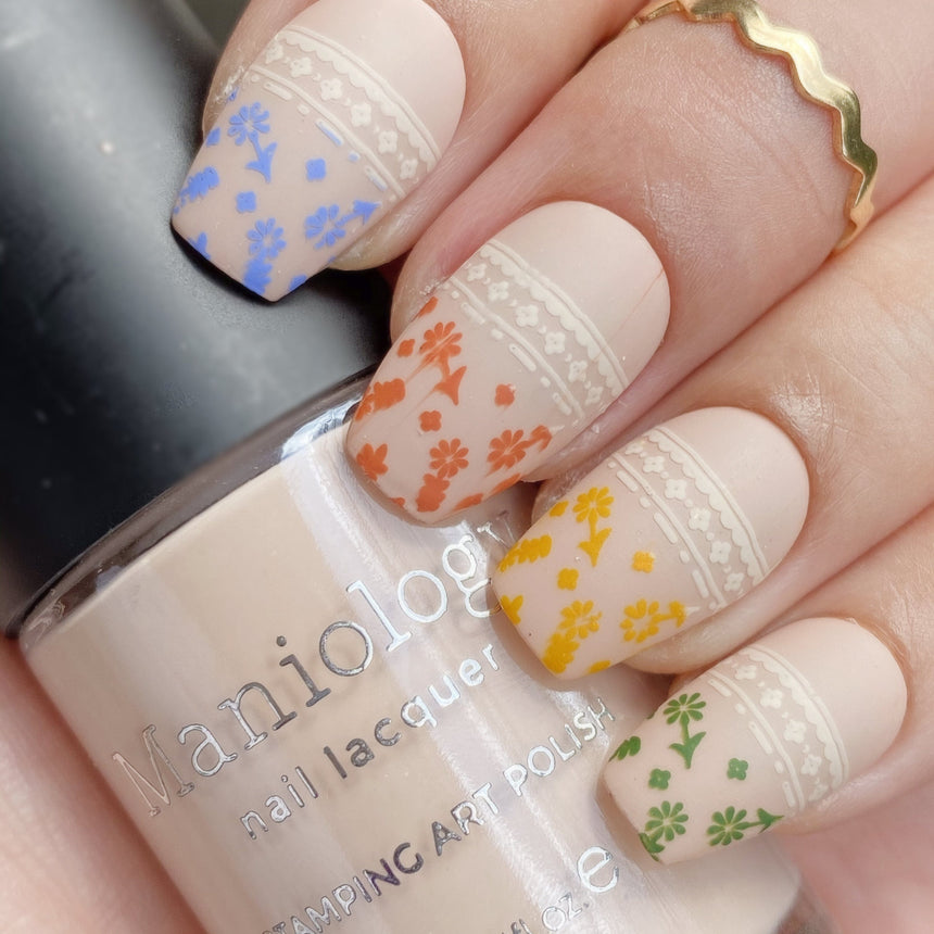 Wild Heart: Casablanca (m015) - Nail Stamping Plate