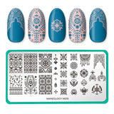 Wild Heart: Casablanca (m015) - Nail Stamping Plate