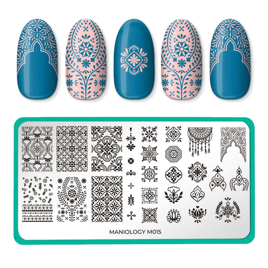 Wild Heart: Casablanca (m015) - Nail Stamping Plate
