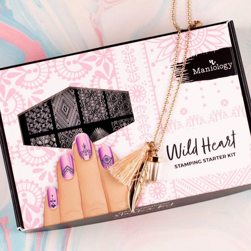 Review: Maniology Wild Heart Stamping Starter Kit – @kdnaturalnails