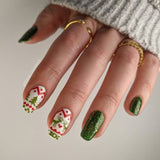 Winter Occasions XL: Ugly Sweater/Holly Jolly (m173) - Nail Stamping Plate