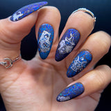 Witch's Familiar (M313) - Nail Stamping Plate