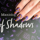 Witch's Familiar (M313) - Nail Stamping Plate