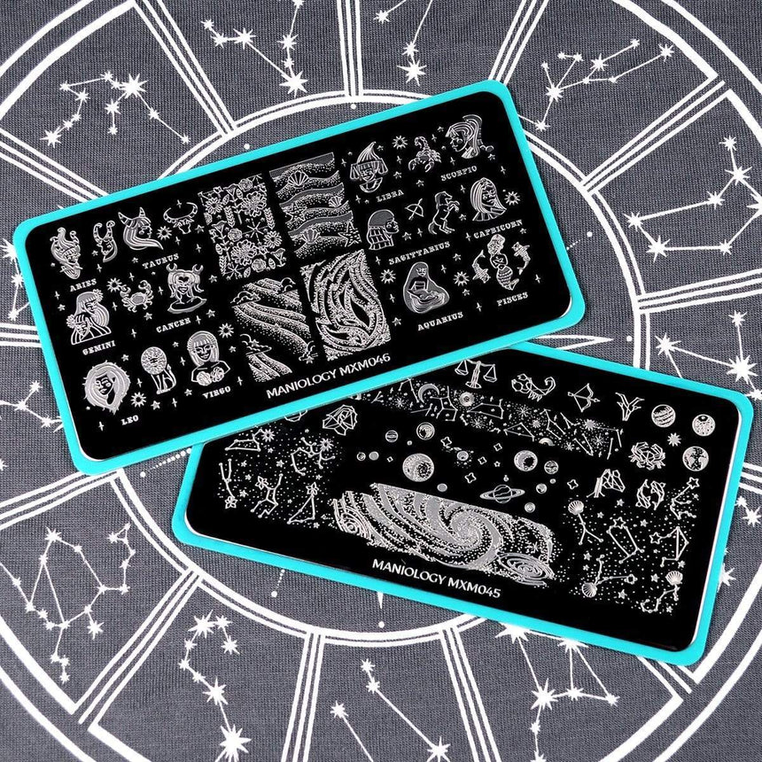 Star Signs: Zodiac ID (MXM045) - Nail Stamping Plate