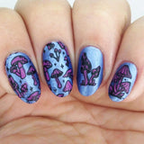 Fairy Kingdom: Fairyfolk (MXM053) - Nail Stamping Plate