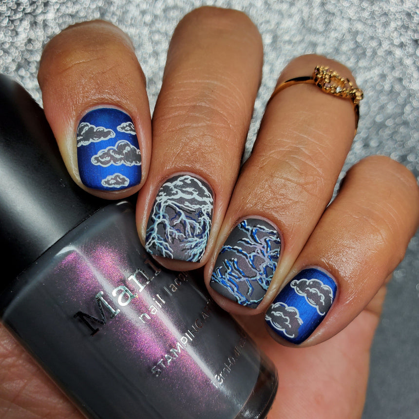 Storm Chaser: Eye of the Storm (MXM078) - Nail Stamping Plate
